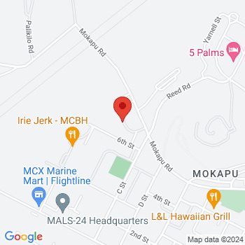 map of 21.44845,-157.76232
