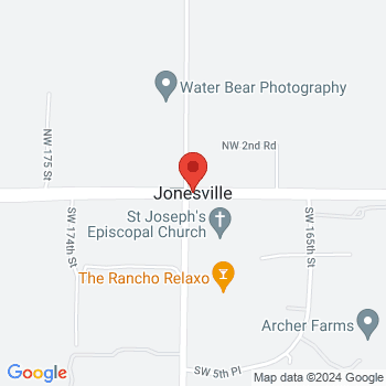 map of 29.6541327,-82.52316619999999