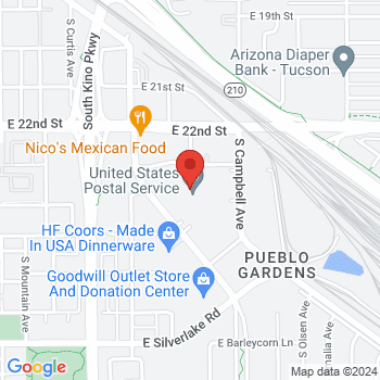 map of 32.20478,-110.94563