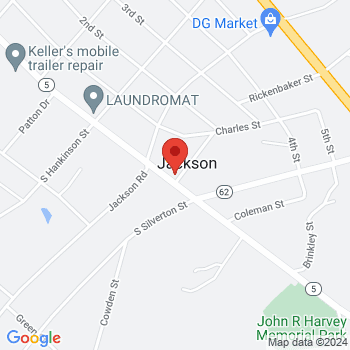 map of 33.3254215,-81.78789069999999