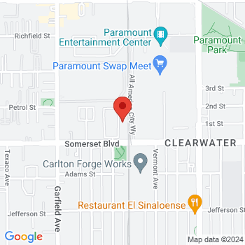 map of 33.89743,-118.16482