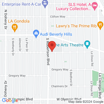 map of 34.06502,-118.38304