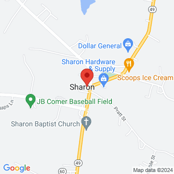map of 34.9509674,-81.3409156