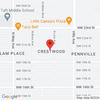 map of 35.49044,-97.56015