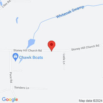map of 35.80665,-78.09352