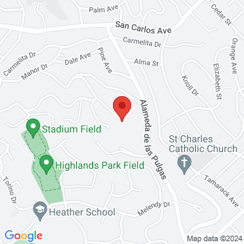 map of 37.49764,-122.27003