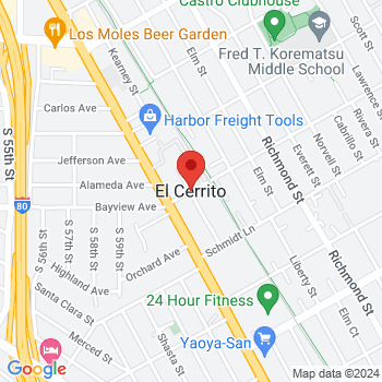 map of 37.9161326,-122.310765