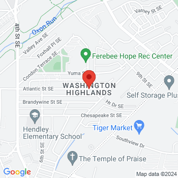map of 38.8309429,-76.9945473