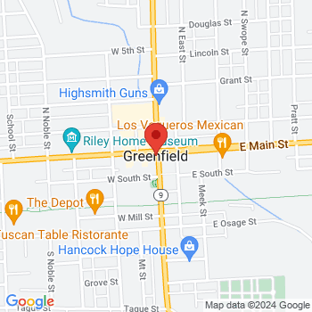 map of 39.785043,-85.7694226