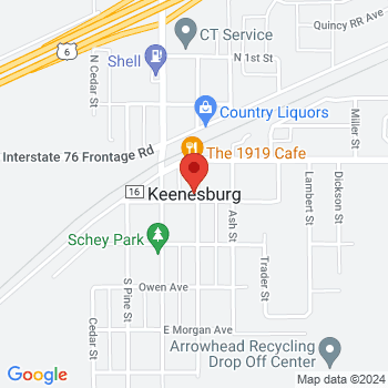 map of 40.1083158,-104.5199585
