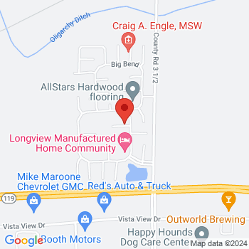 map of 40.16391,-105.0289