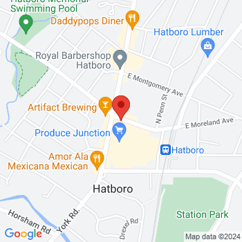 map of 40.17697,-75.10567