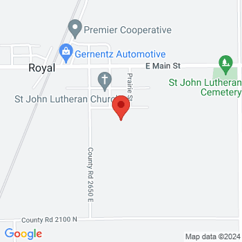 map of 40.19012,-87.96791