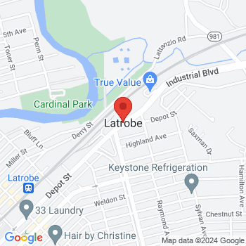 map of 40.3211808,-79.37948109999999