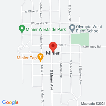 map of 40.4336504,-89.3131465