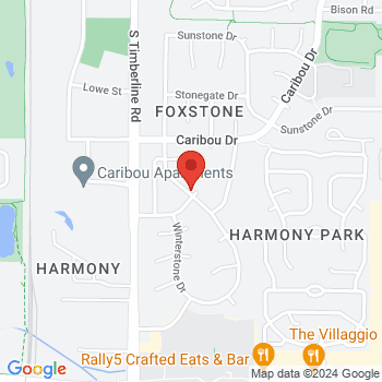 map of 40.52921,-105.03706