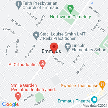 map of 40.5395421,-75.4968502