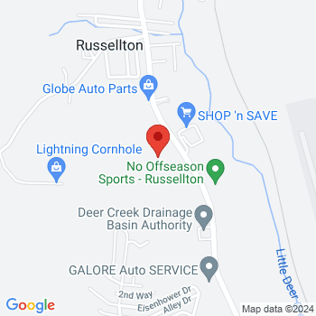 map of 40.60736,-79.83469