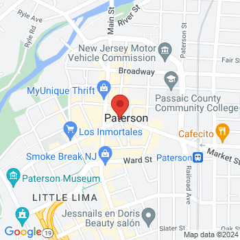 map of 40.91667,-74.17222