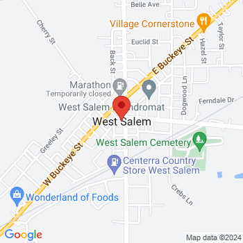 map of 40.9714448,-82.1098748