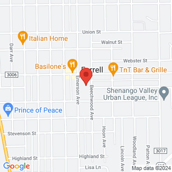 map of 41.21121,-80.49725