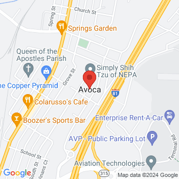 map of 41.3398022,-75.7363033