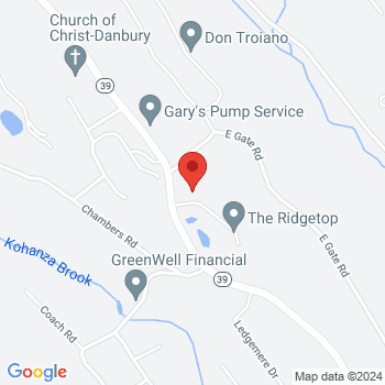 map of 41.42442,-73.48159