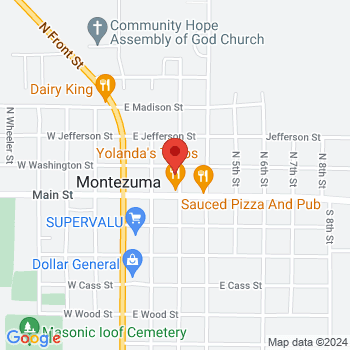 map of 41.58604,-92.52499