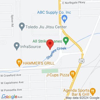 map of 41.70948,-83.54864