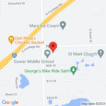 map of 41.74463,-87.93334