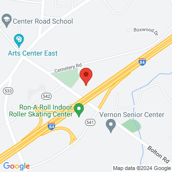 map of 41.8364,-72.46061