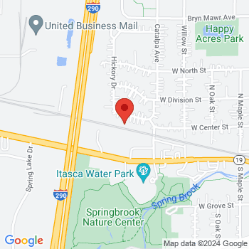map of 41.97306,-88.02155