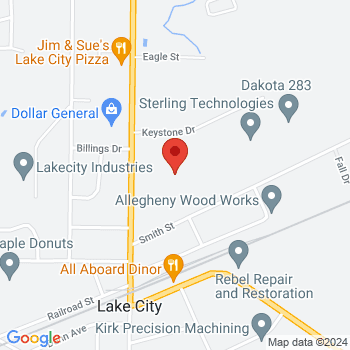map of 42.01841,-80.34342