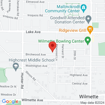 map of 42.07696,-87.72801