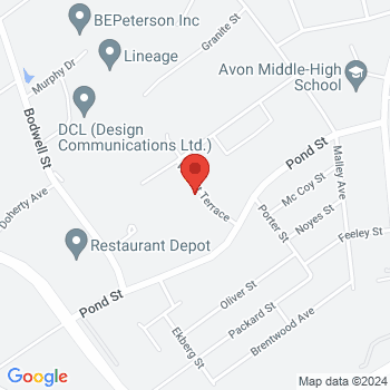 map of 42.12666,-71.04924