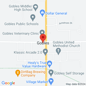 map of 42.3608691,-85.8794635