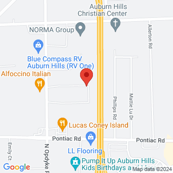 map of 42.67434,-83.2424