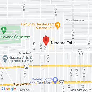 map of 43.09583,-79.04052