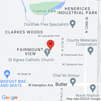 map of 43.10842,-88.07118