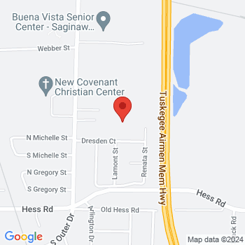 map of 43.40416,-83.89375