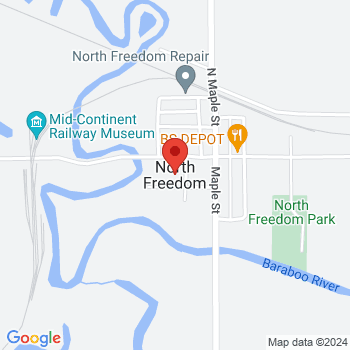 map of 43.4597056,-89.86845799999999