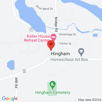 map of 43.63914,-87.91563