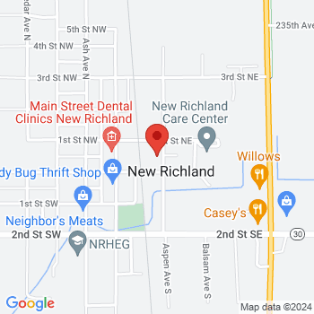 map of 43.8944047,-93.4918842