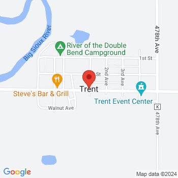 map of 43.9063612,-96.65393689999999