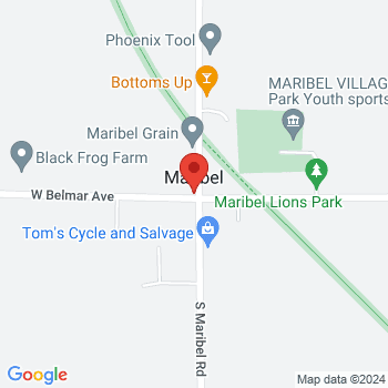 map of 44.276383,-87.8073129