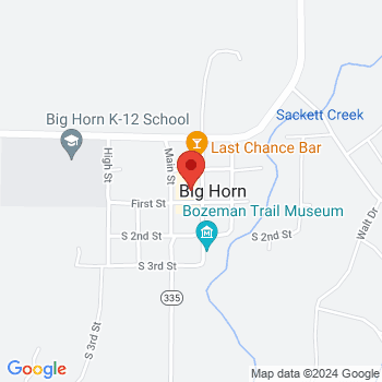map of 44.6811687,-106.9920851