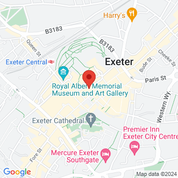 map of 50.7245626772,-3.5300549973
