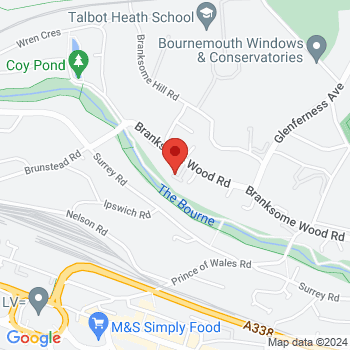 map of 50.7274410915,-1.9017973751