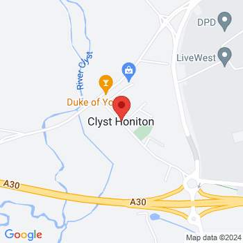 map of 50.7327328,-3.4348767