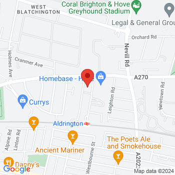 map of 50.8383627906,-0.1814299344